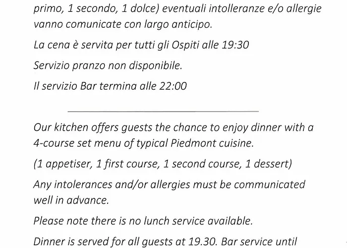 Bricco San Giovanni Gasthuis 3*